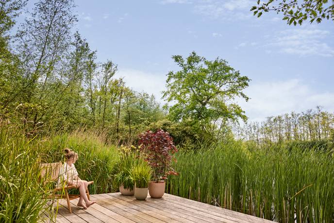 sereh round 47cm nordic green